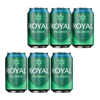 【Royal】無酒精啤酒風味飲330mlx6瓶(零酒精)