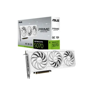 【ASUS 華碩】PRIME-RTX5070-O12G-WHITE 顯示卡+華碩 XH01 ROG Herculx 顯卡支撐架