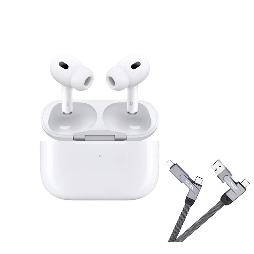 六合一快充組【Apple】AirPods Pro 2 (USB-C充電盒) - momo購物網