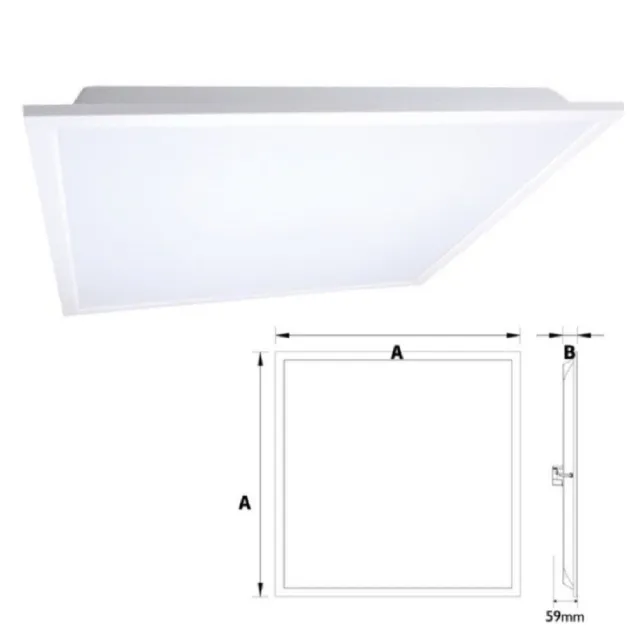 【Philips 飛利浦】4入組 LED 易省平板燈 36W 高光效 全電壓 保固二年(白光 6500K 自然光 4000K)
