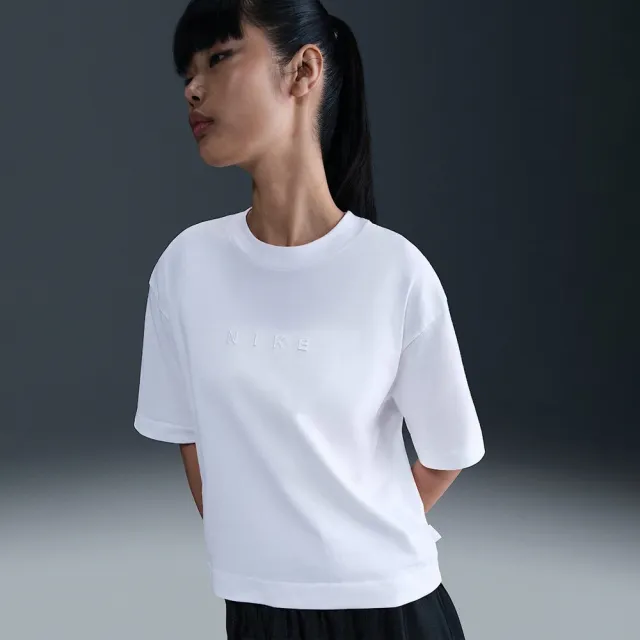 【NIKE 耐吉】AS W NSW LUXE SS TEE BOXY 女 短袖上衣 白(HV4956100)