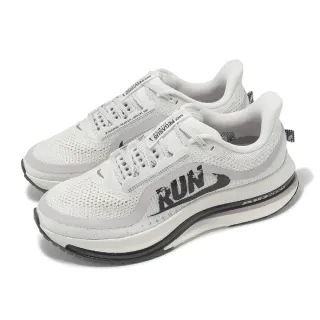 【NIKE 耐吉】慢跑鞋 Pegasus Premium Run 男鞋 象牙白 黑 厚底 緩震 運動鞋(IH2288-001)