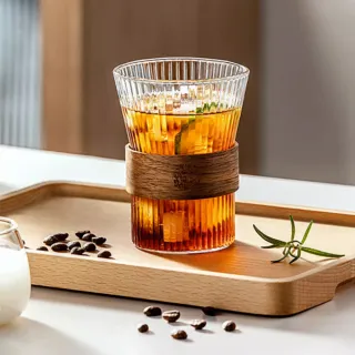 【hoi! 好好生活】日式 豎紋玻璃水杯