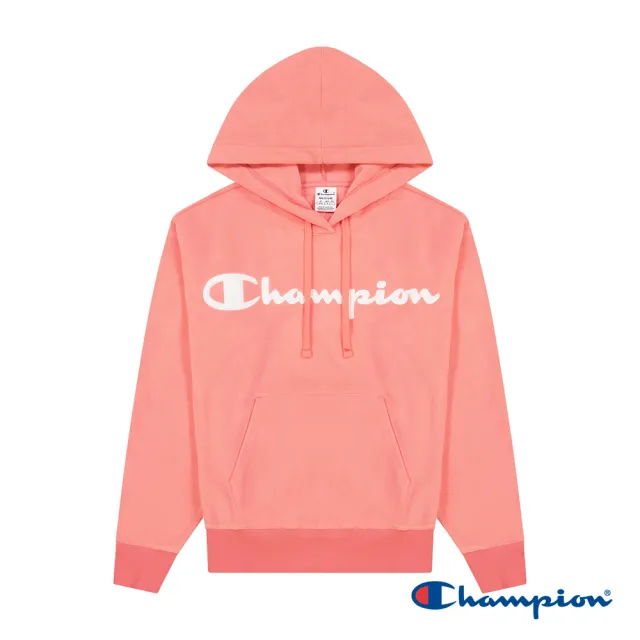 【Champion】官方直營-女款-LEGACY歐洲系列連帽T長袖衛衣-3色可選