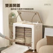 【ONE HOUSE】日蜜兒大容量側開附輪收納箱_任選(收納櫃 /置物箱/衣物收納/摺疊收納箱)