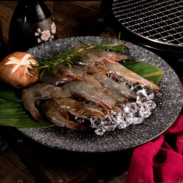 【巧食家】極鮮大白蝦X6盒 40/50規格(250g/10-12隻/盒)