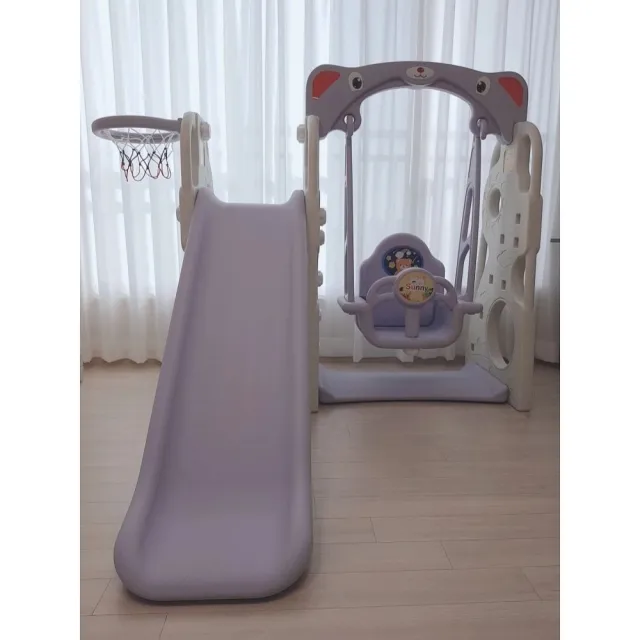 【TOY MONARCH】CHD-101 SUNNY JUMBO SLIDE WITH SWING 鞦韆溜滑梯(可調整滑道高度)