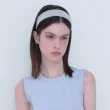 【ROCKFISH】WIDE HAIRBAND 寬版髮箍 大理石紋 clor 標誌 金屬 刻印 珠光白色
