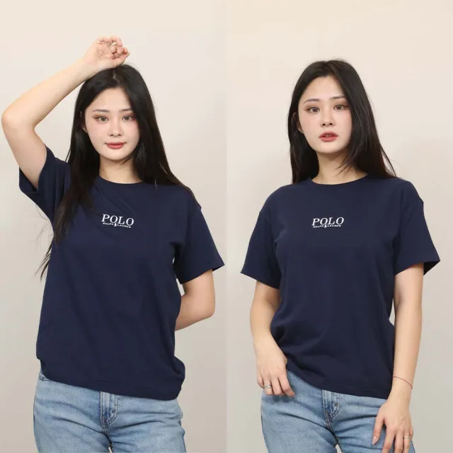 【RALPH LAUREN】限量款 小小馬 polo短袖 繡標 ralph lauren 青年版拉夫勞倫 衣長偏短 上衣 短T(1488 DF4)