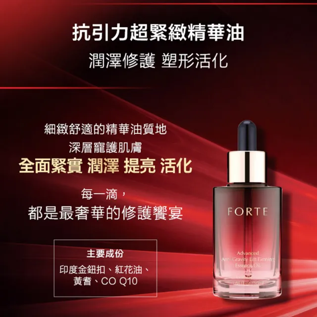 【FORTE】台塑生醫抗引力超緊緻精華油50ml(限時買一送一 效期2028.6)