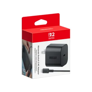 【Nintendo 任天堂】NS2 Switch 2 AC變壓器(台灣公司貨)