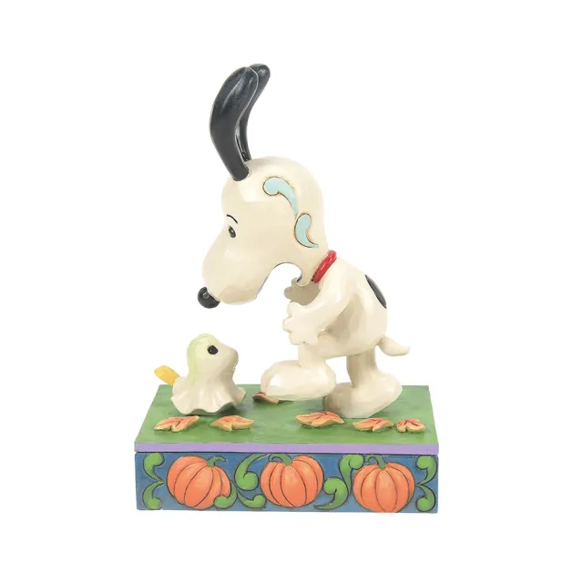【Enesco】精品雕塑 SNOOPY史努比與幽靈裝胡士托居家擺飾