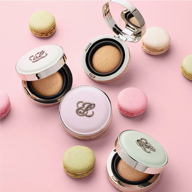 【Estee Lauder 雅詩蘭黛】粉持久天生美肌氣墊粉餅(SPF20-25/PA+++/一盒2蕊液態粉餅/IU同款/防曬)