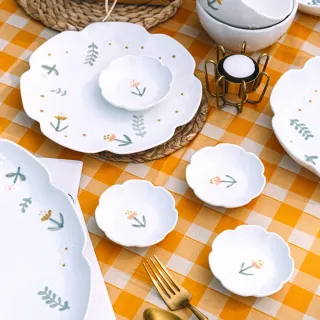 【hoi! 好好生活】小雛菊 陶瓷3.5吋調味碟