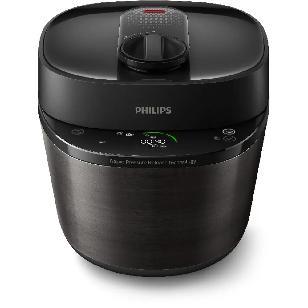【Philips 飛利浦】快速洩壓智慧萬用鍋HD2151/50(黑小萬)