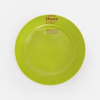 【hoi! 好好生活】韓系 字母陶瓷 6吋甜點盤(多色可選)