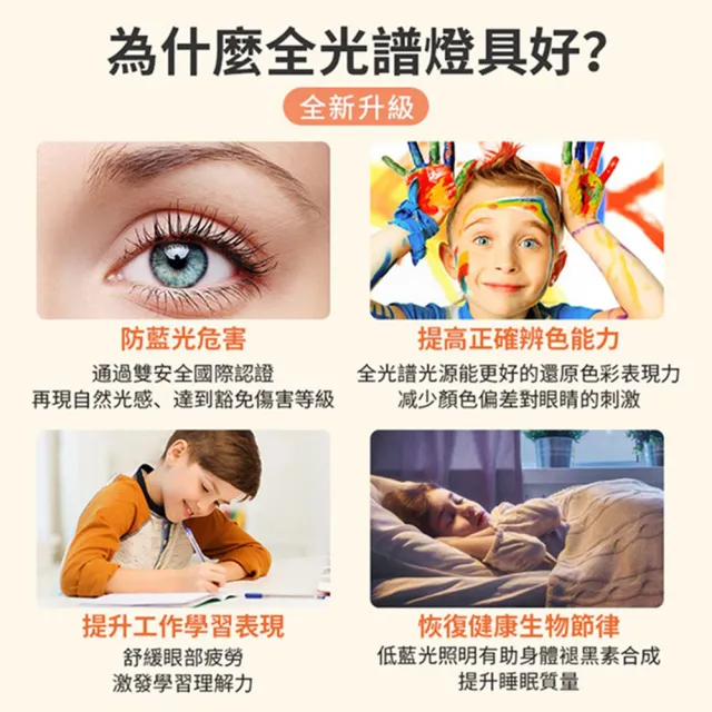 【聚美照明】吸頂燈 花型全光譜led吸頂燈 防藍光護眼三色無極調光53cm5500lm(現代簡約燈具/臥室燈吸頂燈)