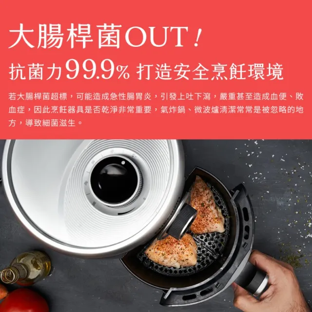 【Have Green Days 綠綠好日】氣炸鍋&微波爐專用清潔劑500ml-兩用噴頭(台灣製造 烤箱 廚房 去油汙)