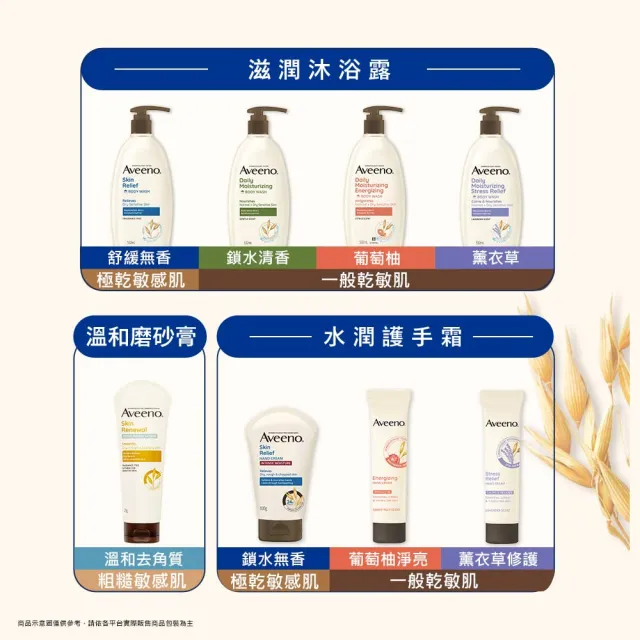 【Aveeno 艾惟諾】燕麥高效舒緩護手霜100g