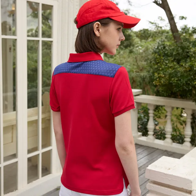 【LEIDOOE】簡約棉感吸排女短POLO衫(96270)