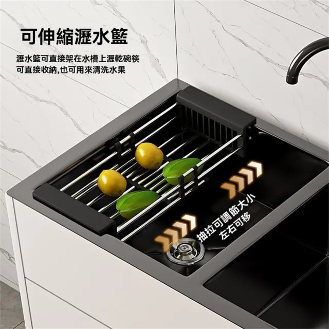 【匠俱】不銹鋼水槽櫃 大單槽 水槽 75*45cm(洗手台 洗碗槽 洗衣槽 流理台 洗碗池 櫥櫃 廚房水槽)
