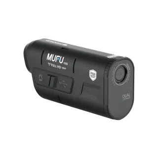 【MUFU官方直營】雙鏡頭機車行車記錄器V20S二頭機(贈64GB記憶卡 機車行車紀錄器)