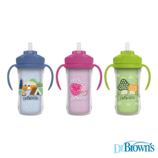 【Dr.Brown&rsquo;s 布朗博士】雙層學習水杯300ml