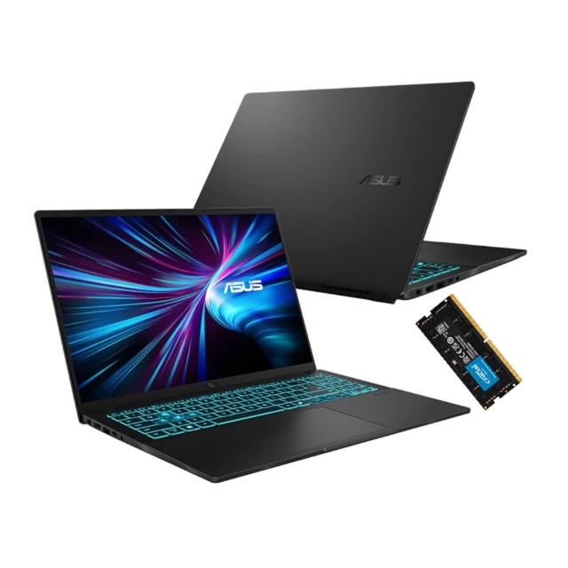 【ASUS 華碩】升級32G組★16吋Core 5效能RTX5060筆電(V16 V3607VM/Core 5-210H/16G/512G SSD/RTX5060/W11)