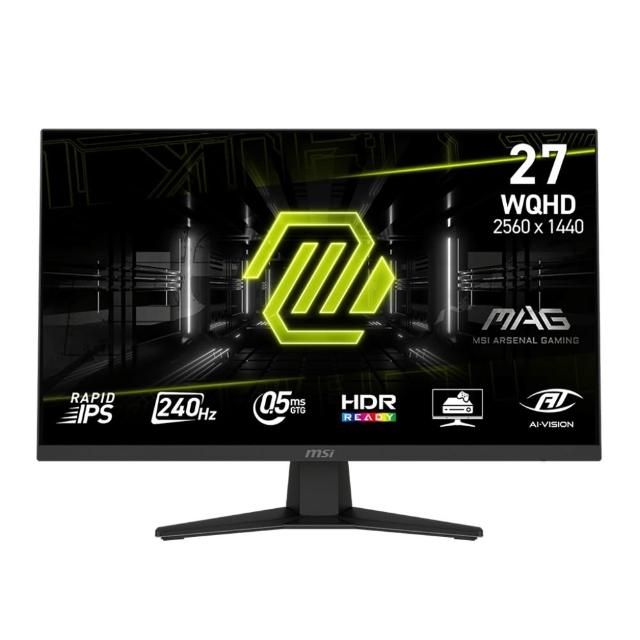 【MSI 微星】MAG 274QF 27型 Rapid IPS 2K 180Hz 電競螢幕(WQHD/0.5ms)