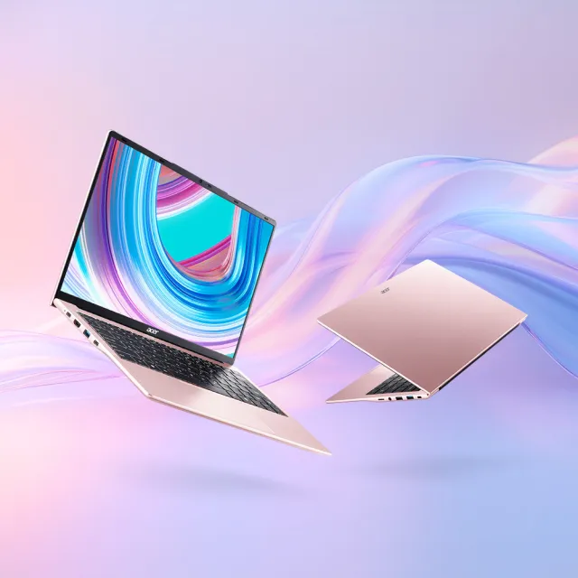 【Acer】Office2024★14吋R5輕薄效能-珠光櫻粉(Swift Lite/SFL14-41P-R8BH/R5-7430U/16G/512G/W11)