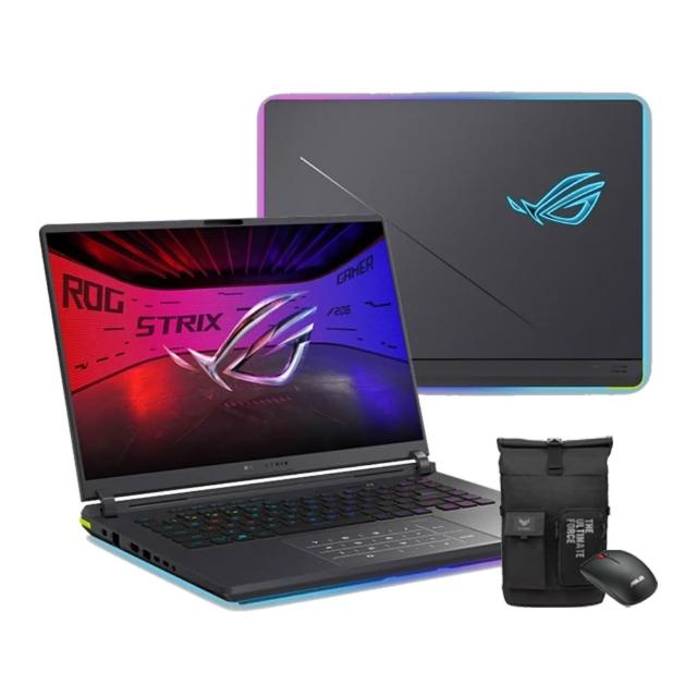 【ASUS 華碩】後背包/滑鼠組★16吋 i9 GeForce RTX 5060 電競筆電(G615JMR-0021G14900HX-NBL/i9-14900HX/16