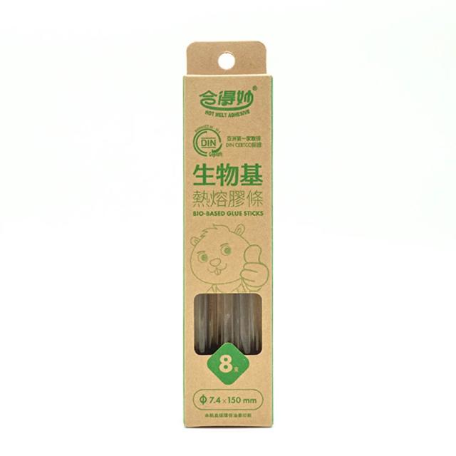 【Hot Melt 合得妙】合得妙 熱熔膠條-DIY 狠黏Φ7.4xL150mm(細／8支裝／長15CM)