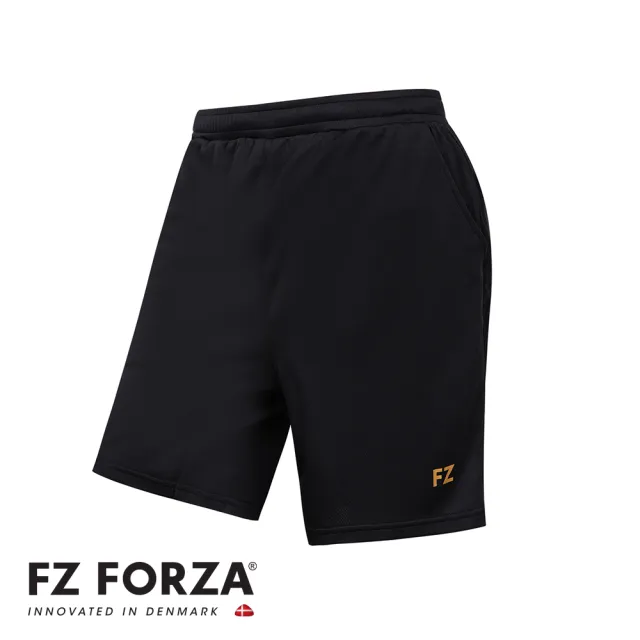 【FZ FORZA】FZ LOGO 運動訓練短褲 中性款(FZ-R-2501 C-黑)