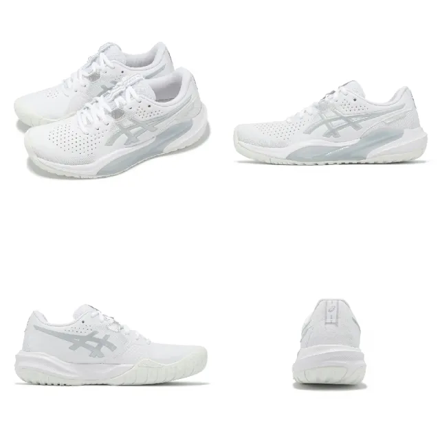 【asics 亞瑟士】網球鞋 GEL-Challenger 15 女鞋 匹克球 白 銀 穩定 運動鞋 亞瑟士 1042A294101