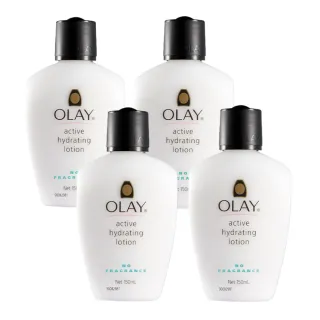 【OLAY 歐蕾】滋潤保濕乳液 無香料配方 150ml 4入(敏感性肌膚適用)