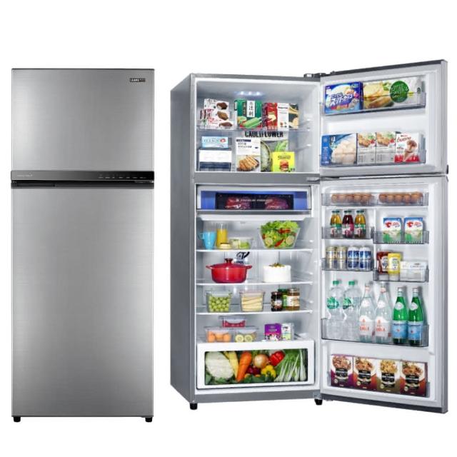 【SAMPO 聲寶】610公升一級星美滿極光鈦旗艦變頻系列雙門冰箱(SR-F61D-S2)