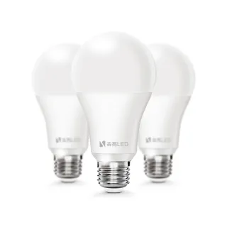 【金亮】6入組｜16W 台灣製造 LED燈泡 E27燈泡(無藍光、長壽命、高亮度、照度均勻、E27燈頭)