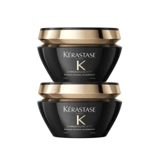 【KERASTASE 巴黎卡詩】黑鑽極萃逆時髮膜200ml雙入組(卡詩髮膜/護髮/修護)