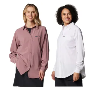 【Columbia 哥倫比亞】女款-防曬UPF50防潑長袖襯衫Boundless Trek™(2色)