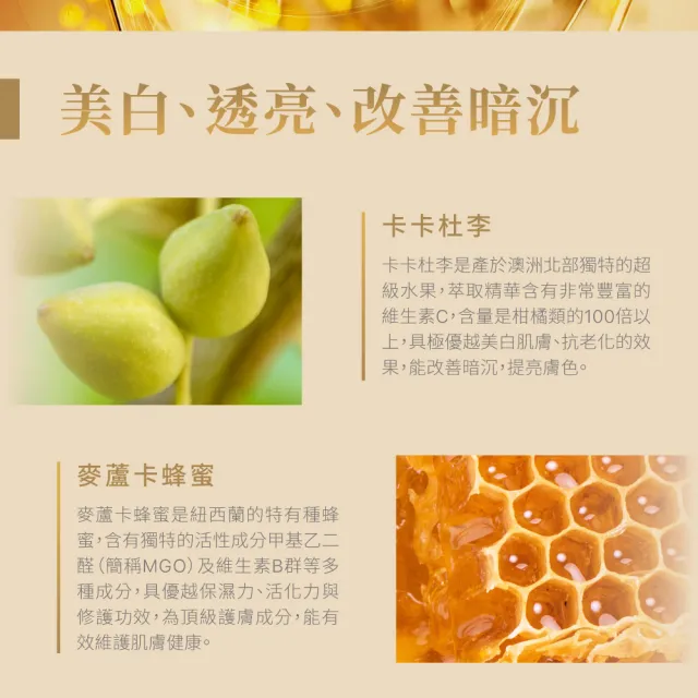 【Jollyard 潔麗雅】安緹芃-麥蘆卡蜂蜜金亮煥白面膜(75ml)