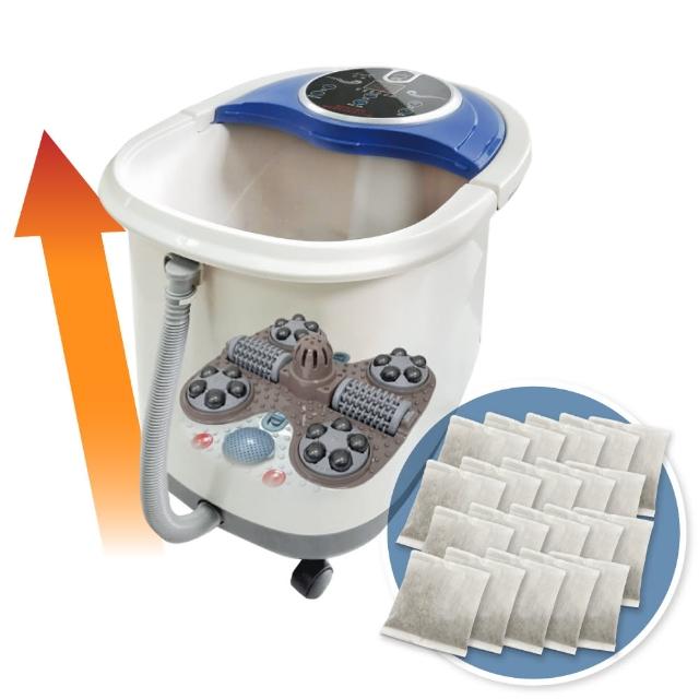 【日虎】自動滾輪泡腳機/SPA溫熱按摩泡腳機SS-609(贈藥草包)