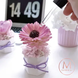 【Floral M】盛夏向日葵香氛擴香花禮盒(向日葵擴香花束/香氛擴香禮盒/向日葵禮物/花束香氛禮盒)