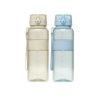 【LocknLock 樂扣樂扣】超值二入組 官方直營 Tritan優質彈蓋提帶水壺 1000ml(兩色任選/Tritan材質/水壺)