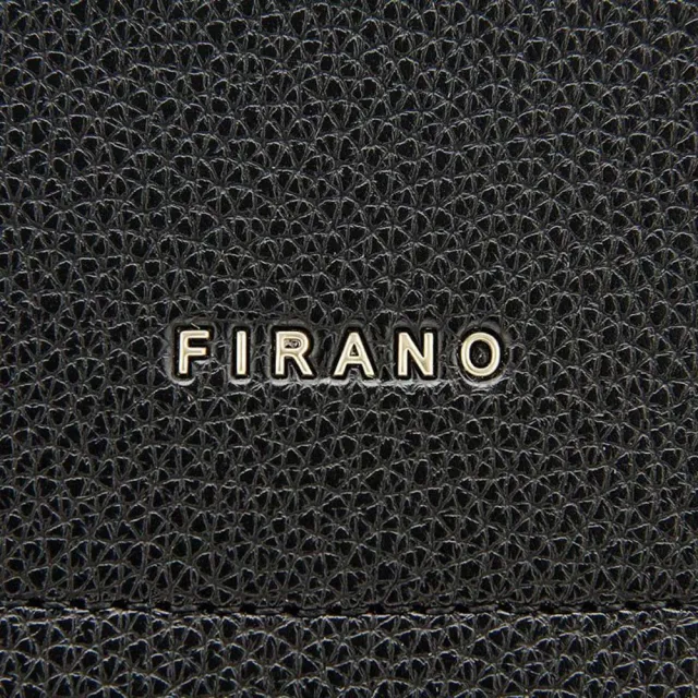 【FIRANO】雙11 前口袋皮革肩背托特包(卡其淺褐)