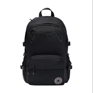 【CONVERSE】後背包 男包 女包 黑色 STRAIGHT EDGE BACKPACK BLACK(UA5751-023)