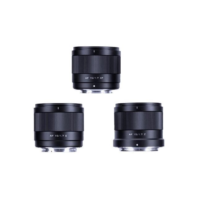 【VILTROX】唯卓仕 AF 15mm F1.7 Sony FE / XF / Nikon Z 接環(公司貨)