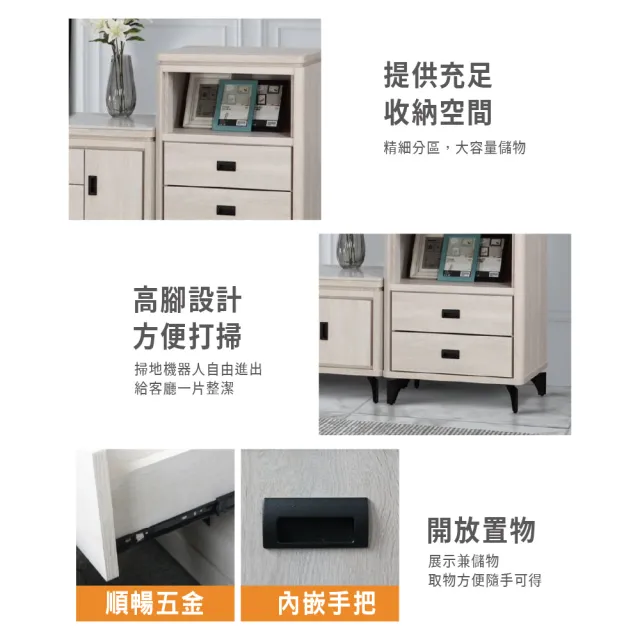 【ASSARI】2尺成吉收納櫃(寬60x深40x高82cm)