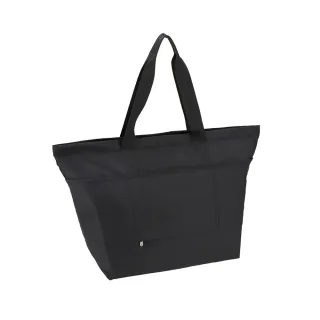 【Lesportsac】Carlin Zip Top Tote Bag 簡約兩側拉鍊托特包/永恒黑(3688)