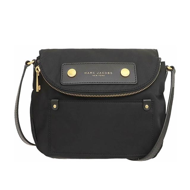 【MARC JACOBS】簡約黑尼龍布斜背包(M0012909-001)