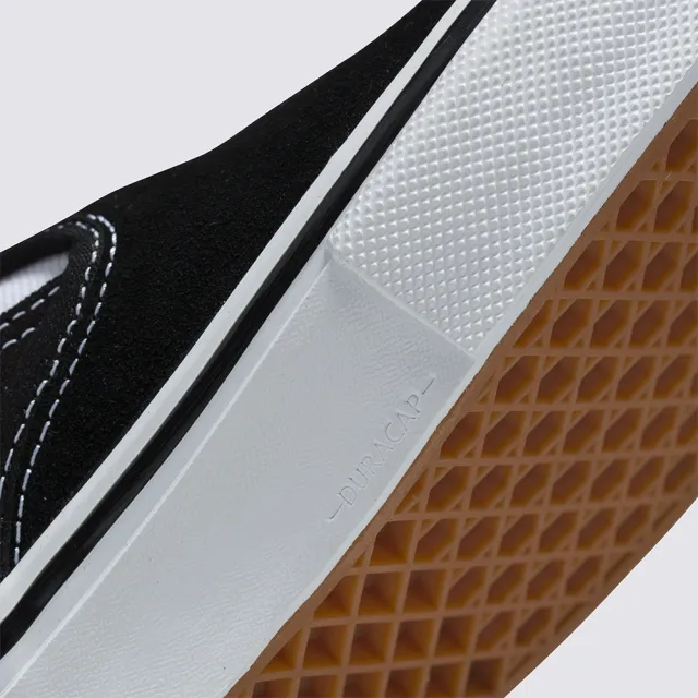 【VANS】官方旗艦 Skate Slip-On 黑色專業滑板鞋/休閒鞋